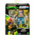 ティーンエイジ・ミュータント・ニンジャ・タートルズ x G.I.ジョー コラボシリーズ プレイメイツ 4.5インチ ベーシックフィギュア ビーバップ x リッパー