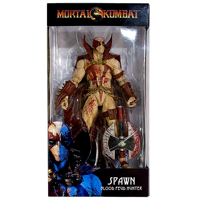 モータルコンバット マクファーレントイズ 7インチ アクションフィギュア スポーン (ブラッディ バリアント)