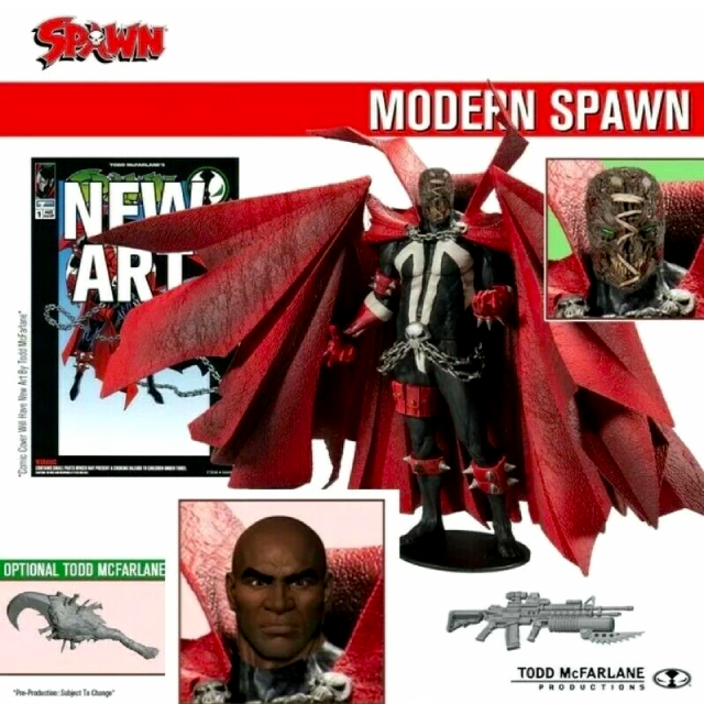 マクファーレントイズ スポーン キックスターター限定 リミテッド アクションフィギュア スポーン (モダン バージョン)