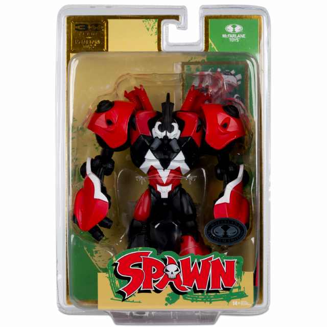 マクファーレントイズ 30周年記念 スポーン 7インチ アクション