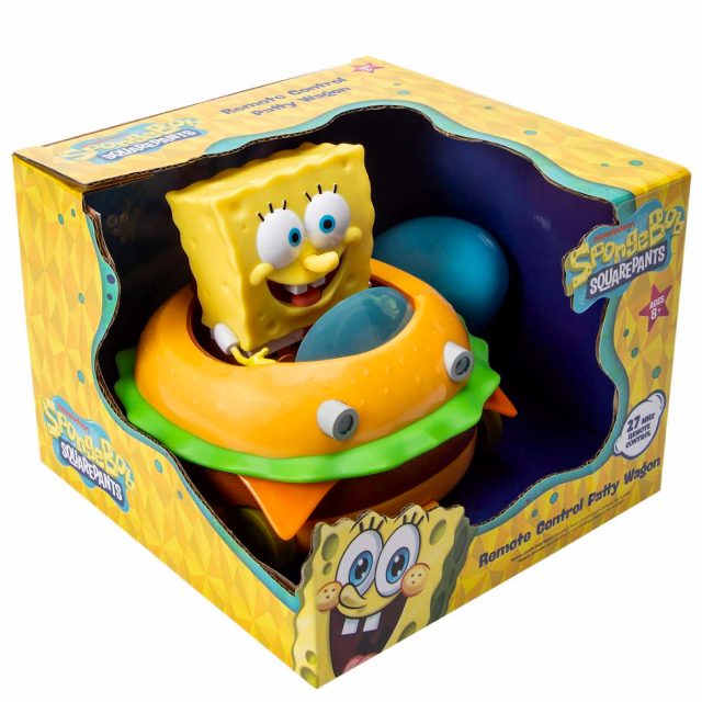 スポンジ・ボブ ファイブ・ビロウ RC リモートコントロール ビークル パーティーワゴン