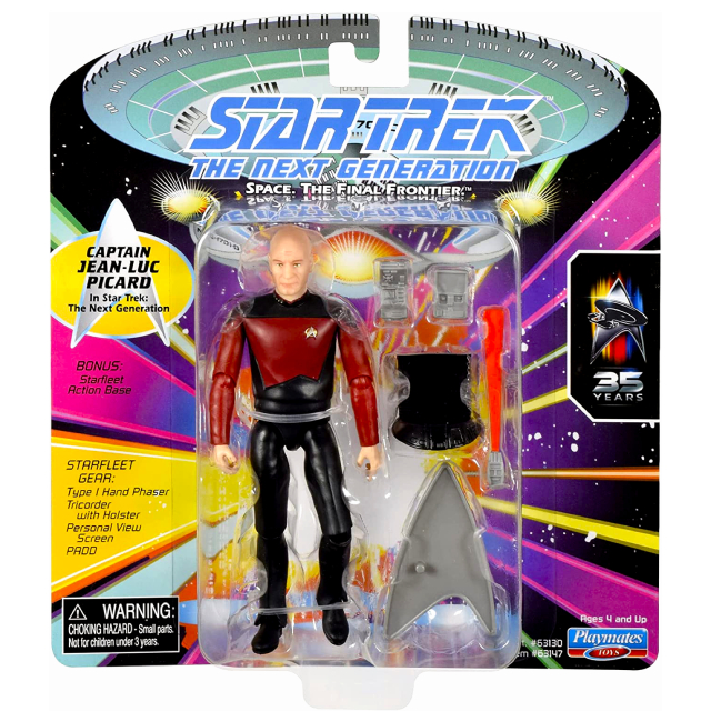 プレイメイツ スタートレック ユニバース・コレクション 5インチ アクションフィギュア 『TNG 新スタートレック』 ジャン＝リュック・ピカード