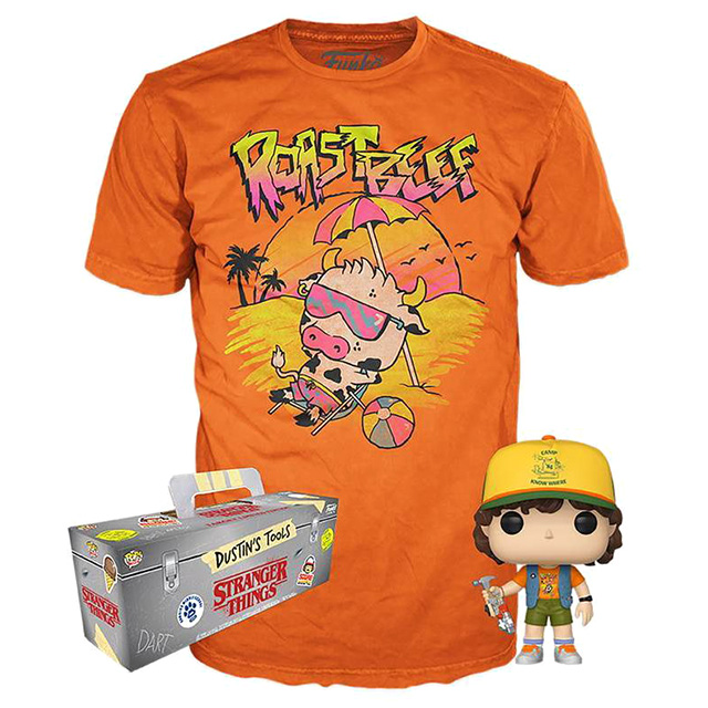 ネットフリックス ストレンジャー シングス 未知の世界 ファンコ ポップ ビニールフィギュア Tシャツ セット ダスティン ネットフリックス ストレンジャー シングス 未知の世界 ファンコ ポップ ビニールフィギュア Tシャツ セット ダスティン