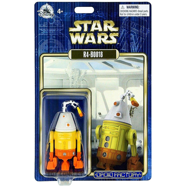 スター・ウォーズ × ディズニー 2018 USディズニーパーク ハロウィン限定 ドロイドファクトリー 3.75インチ ベーシックフィギュア R4-B0018