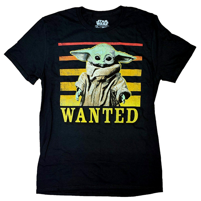 スター・ウォーズ / ザ・マンダロリアン "ザ・チャイルド" ベビー・ヨーダ ウォンテッド Tシャツ