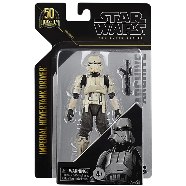 スター・ウォーズ ルーカスフィルム 50周年記念 ブラックシリーズ アーカイブ 6インチ アクションフィギュア インペリアル・ホバータンク・ドライバー