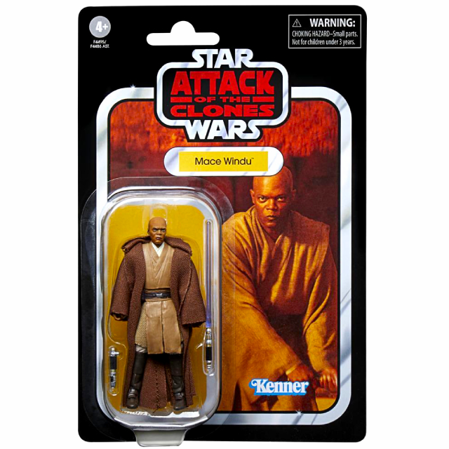 スター・ウォーズ 2022 ヴィンテージコレクション 3.75インチ ベーシックフィギュア VC35 『クローンの攻撃』 メイス・ウィンドゥ