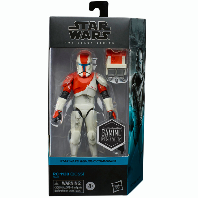 ハズブロ スター・ウォーズ ブラックシリーズ ゲームストップ限定 6インチ アクションフィギュア 『リパブリック・コマンド』 RC-1138 (ボス)