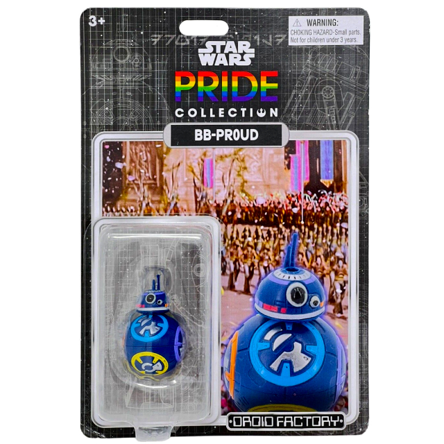 スター・ウォーズ × ディズニー 2022 プライド・コレクション ドロイドファクトリー 3.75インチ ベーシックフィギュア BB-PR0UD