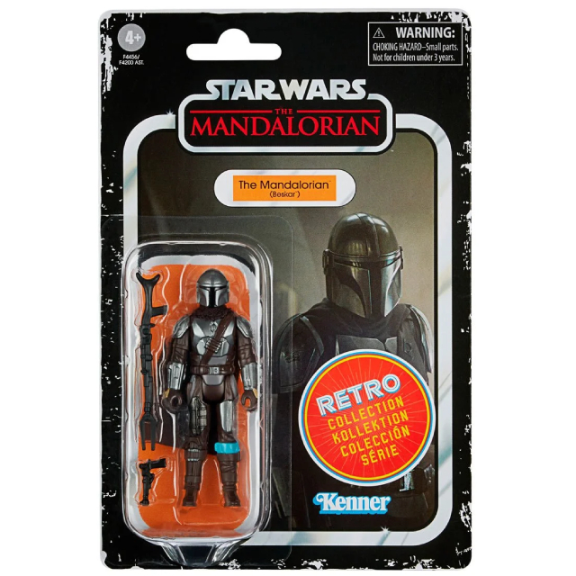 ハズブロ スター・ウォーズ / ザ・マンダロリアン 2022 レトロコレクション 3.75インチ ベーシックフィギュア ベスカーアーマー マンダロリアン