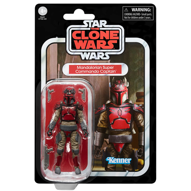 ハズブロ スター・ウォーズ 2022 ヴィンテージコレクション 3.75インチ ベーシックフィギュア VC246 『クローン・ウォーズ』 マンダロリアン・スーパー・コマンドー・キャプテン