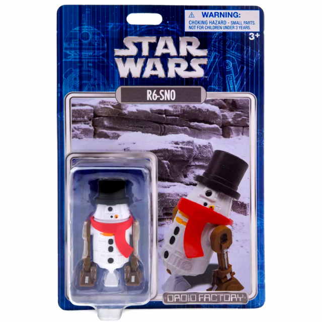 スター・ウォーズ × ディズニー 2022 USディズニーパーク クリスマス限定 ドロイドファクトリー 3.75インチ ベーシックフィギュア R6-SN0