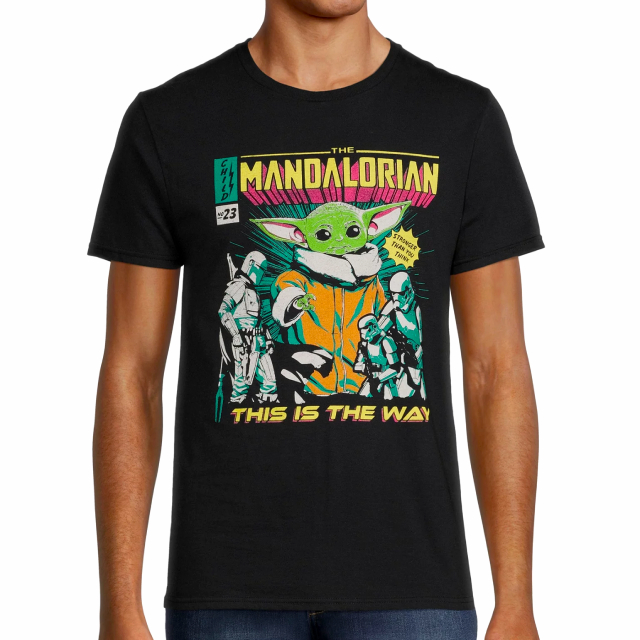 スター・ウォーズ / ザ・マンダロリアン "ザ・チャイルド" グローグー クラシック・アート ロック Tシャツ