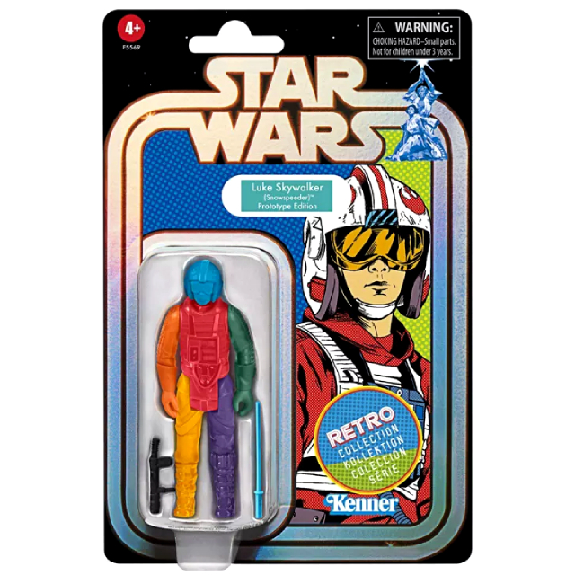 ハズブロ スター・ウォーズ 2022 レトロコレクション 3.75インチ ベーシックフィギュア スノースピーダー パイロット ルーク・スカイウォーカー (プロトタイプ・エディション)