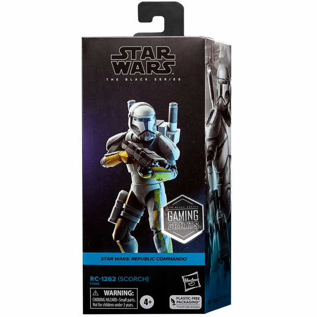 ハズブロ スター・ウォーズ ブラックシリーズ ゲームストップ限定 6インチ アクションフィギュア 『リパブリック・コマンド』 RC-1262 (スコーチ)