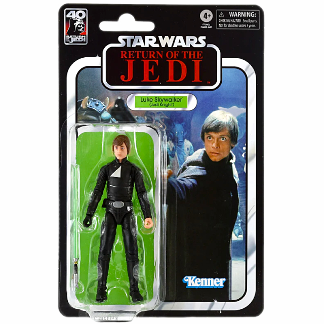 スター・ウォーズ ジェダイの帰還 40周年記念 ブラックシリーズ ヴィンテージパッケージ 6インチ アクションフィギュア ルーク・スカイウォーカー (ジェダイナイト)