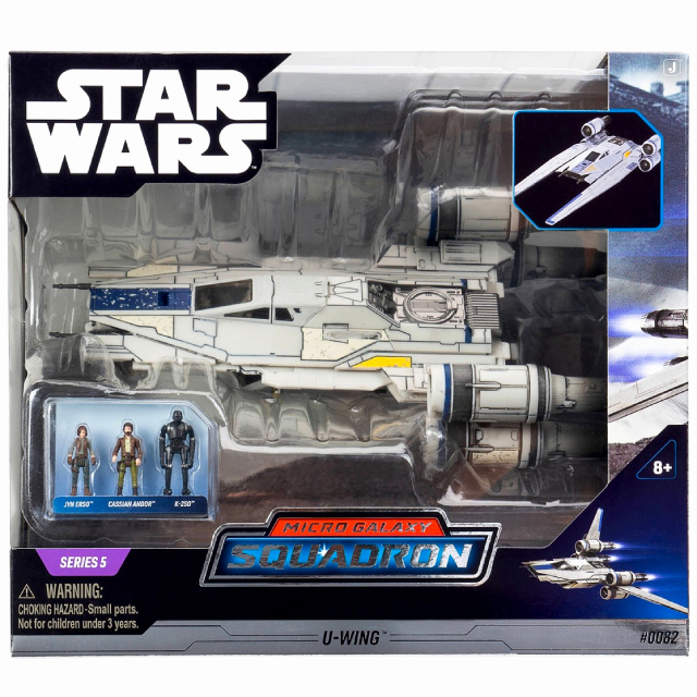 ジャズウェア スター・ウォーズ 2024 マイクロ・ギャラクシー・スコードロン スターシップクラス Uウィング スターファイター 【パッケージダメージあり】