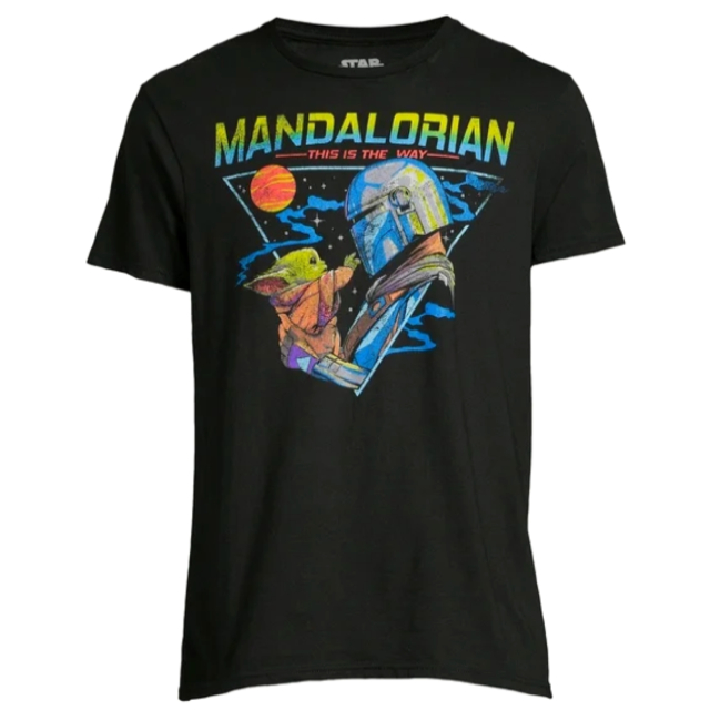 スター・ウォーズ / ザ・マンダロリアン マンドー&グローグー “我らの道” ブラック Tシャツ