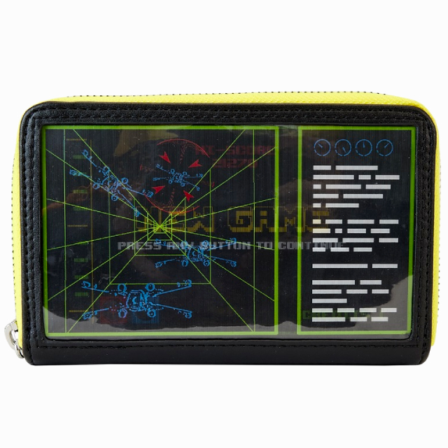 スター・ウォーズ ラウンジフライ レンチキュラー ジップ・アラウンド ウォレット 財布 ヴィンテージ・アーケード・ゲーム