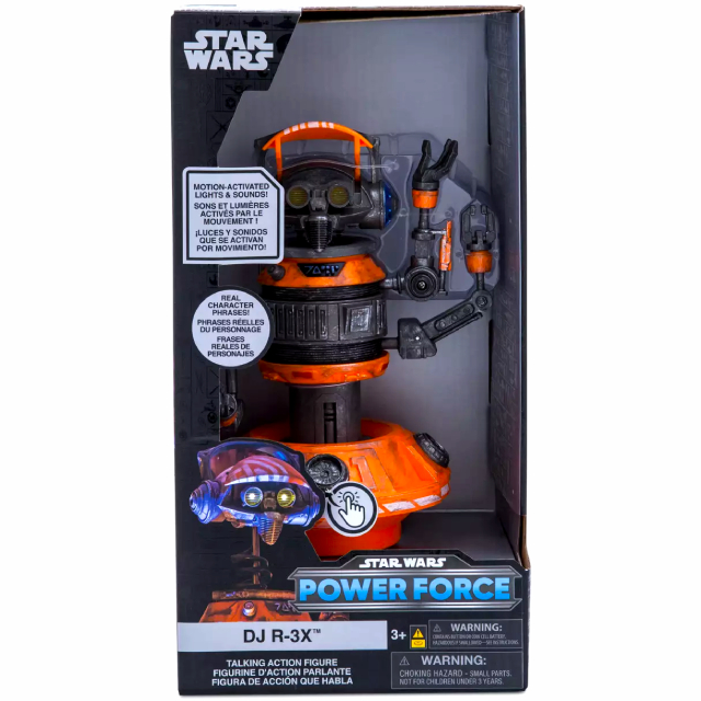 スター・ウォーズ 2024 USディズニーストア限定 トーキングフィギュア DJ R-3X
