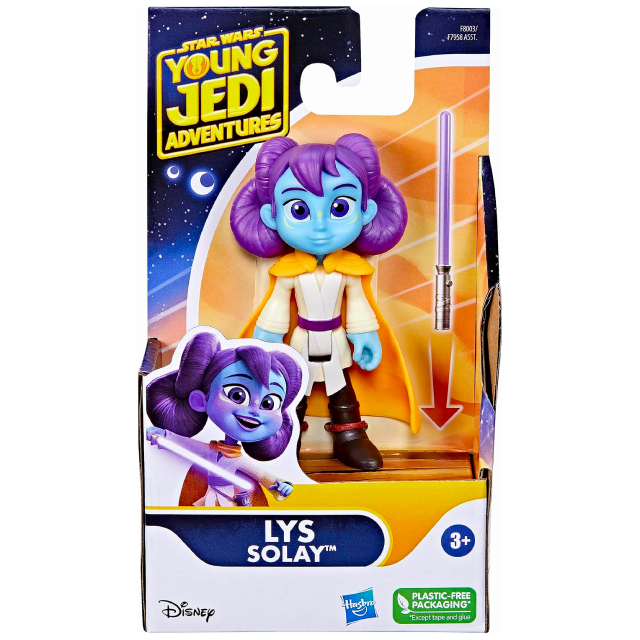 ハズブロ スター・ウォーズ / ヤング・ジェダイ・アドベンチャー 4インチ ベーシックフィギュア リス・ソレイ 【パッケージダメージあり】