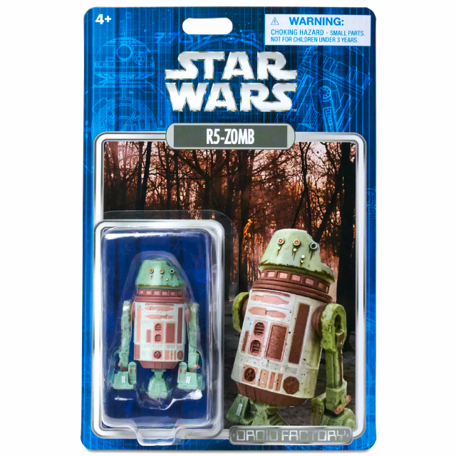 スター・ウォーズ × ディズニー 2024 USディズニーパーク ハロウィン限定 ドロイドファクトリー 3.75インチ ベーシックフィギュア R5-Z0MB