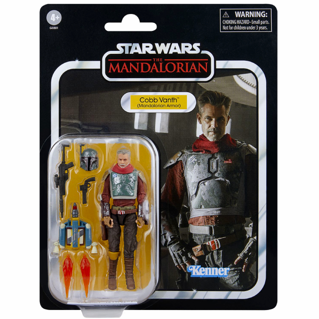 ハズブロ スター・ウォーズ 2024 ヴィンテージコレクション 3.75インチ ベーシックフィギュア デラックスパック VC343 『ザ・マンダロリアン』 コブ・ヴァンス (マンダロリアン・アーマー) 【パッケージダメージあり】