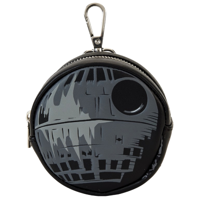 【希少/美品】スター・ウォーズ STAR WARS マルチケース ポーチレザー調 スター・ウォーズ ラウンジフライ マルチケース ラウンドポーチ デススター