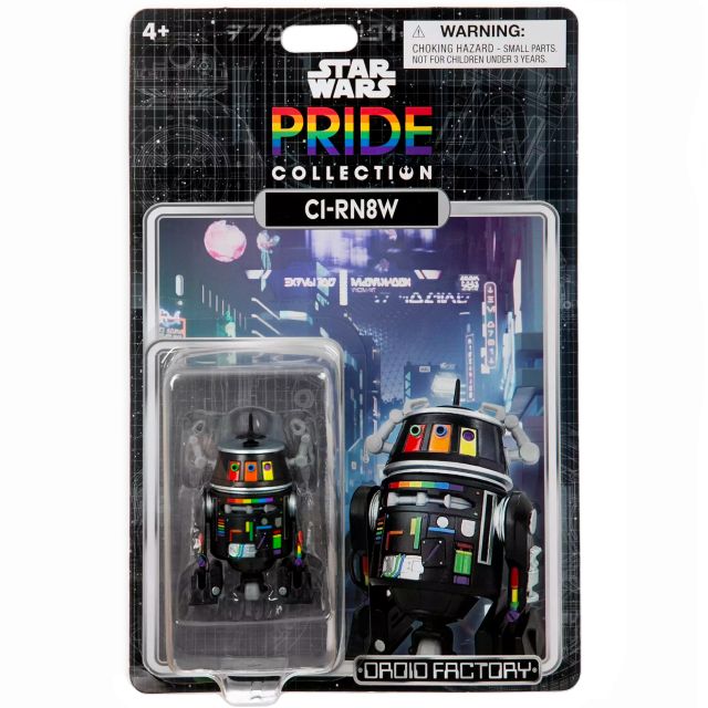 スター・ウォーズ × ディズニー 2025 プライド・コレクション ドロイドファクトリー 3.75インチ ベーシックフィギュア C1-RN8W