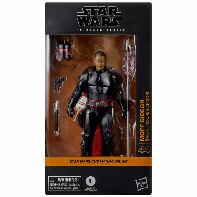 ハズブロ スター・ウォーズ ブラックシリーズ 6インチ アクションフィギュア 『ザ・マンダロリアン』 モフ・ギデオン (ダークトルーパー・アーマー)