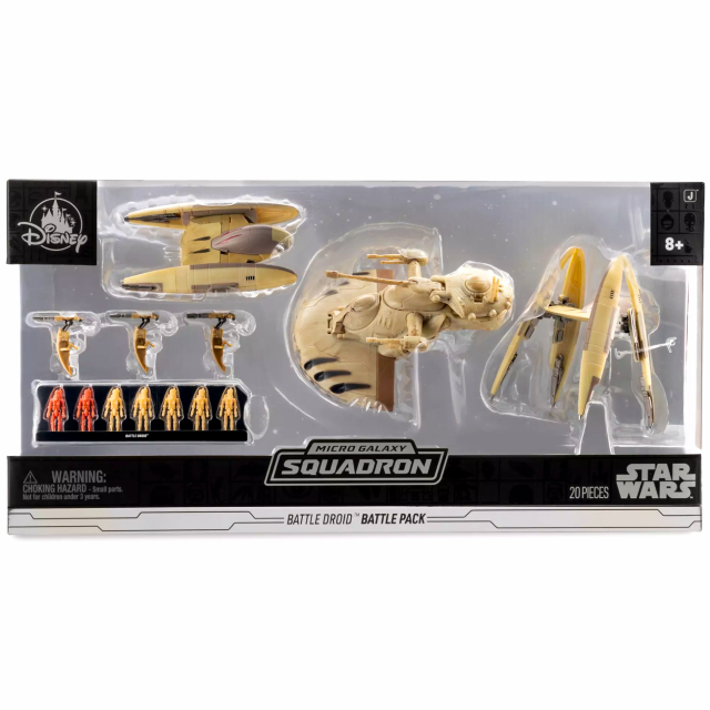 ジャズウェア スター・ウォーズ 2024 マイクロ・ギャラクシー・スコードロン バトルドロイド バトル パック