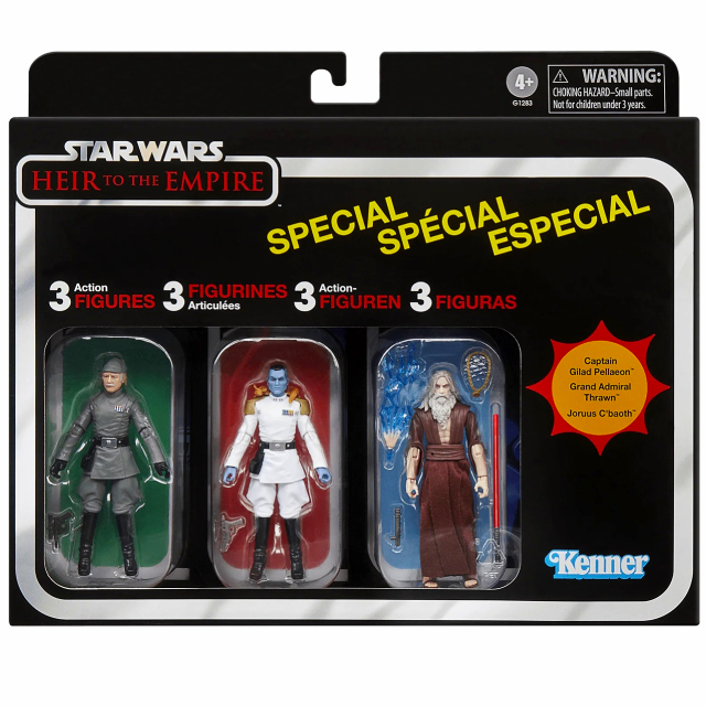 ハズブロ スター・ウォーズ 2025 ヴィンテージコレクション 3.75インチ ベーシックフィギュア 3パック 『エア・トゥー・ザ・エンパイア / 帝国の後継者』 ギラッド・ペレオン & スローン 大提督 & ジョルース・スボース