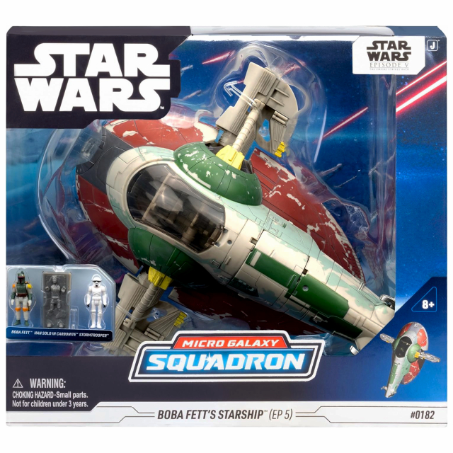 ジャズウェア スター・ウォーズ 2025 マイクロ・ギャラクシー・スコードロン スターシップクラス ボバ・フェット 's スターシップ “ファイアスプレー”