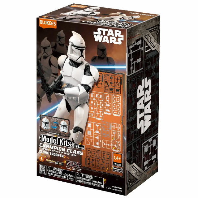 スター・ウォーズ ブロッキーズ プラスチック モデルキット チャンピオンクラス CC-07 クローントルーパー