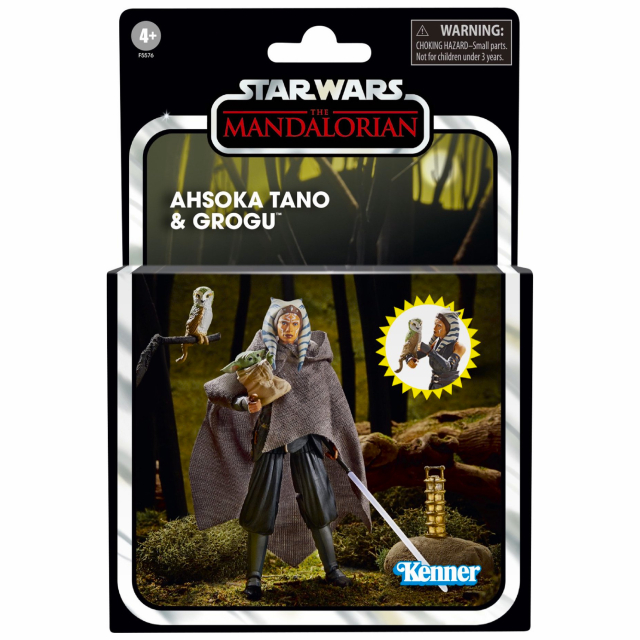 ハズブロ スター・ウォーズ 2022 ヴィンテージコレクション 3.75インチ ベーシックフィギュア デラックス パック 『ザ・マンダロリアン』 アソーカ・タノ & グローグー
