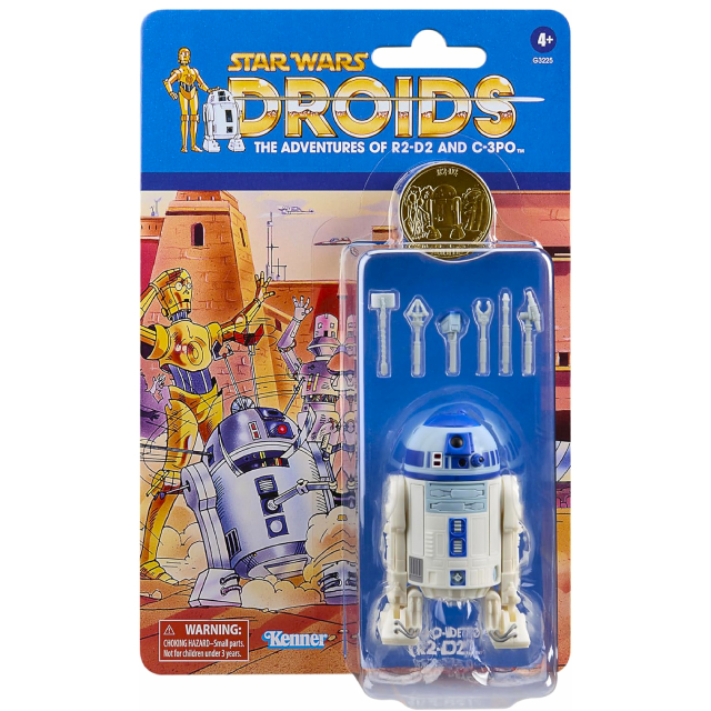 ハズブロ スター・ウォーズ ブラックシリーズ ヴィンテージパッケージ 6インチ アクションフィギュア 『ドロイドの大冒険』 R2-D2