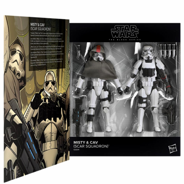 ハズブロ スター・ウォーズ ブラックシリーズ 6インチ アクションフィギュア 2パック ミスティ & カヴ