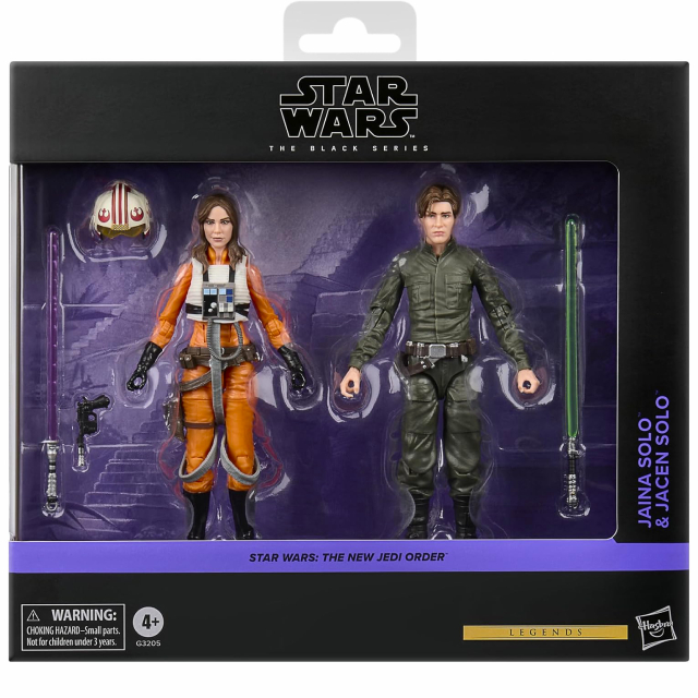 ハズブロ スター・ウォーズ ブラックシリーズ 6インチ アクションフィギュア 2パック 『ニュー・ジェダイ・オーダー』 ジェイナ・ソロ & ジェイセン・ソロ
