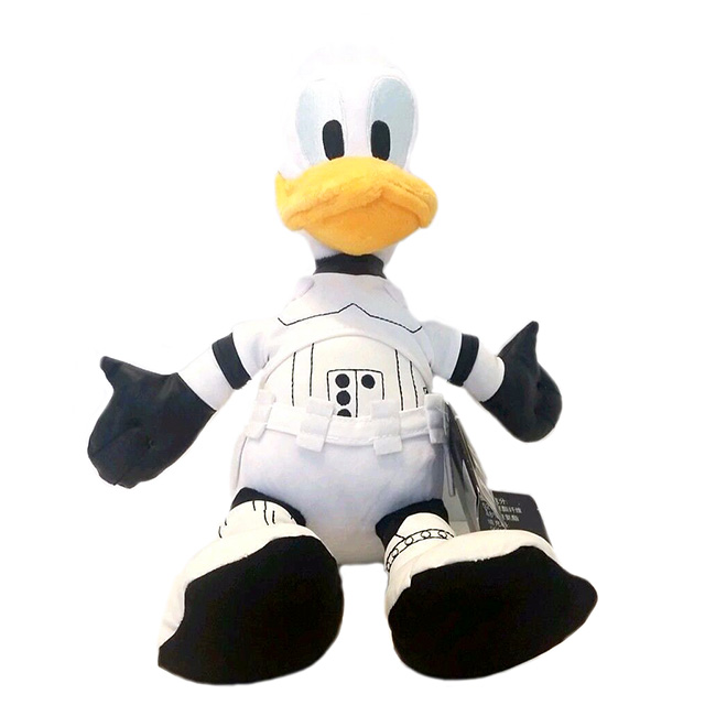 スター・ウォーズ × ディズニー 2015 USディズニーパーク限定 12インチ プラッシュ ぬいぐるみ ドナルドダック as ストームトルーパー