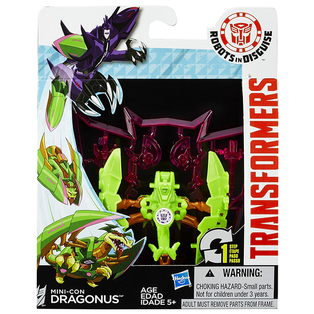 ハズブロ トランスフォーマー アドベンチャー ミニコン 1パック ドラゴナス