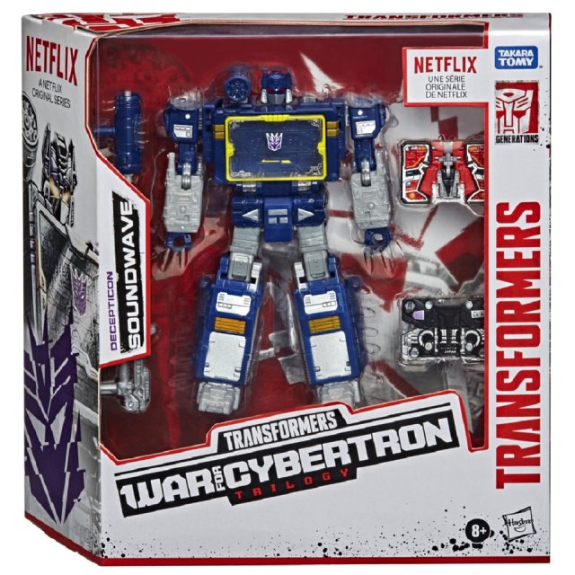 トランスフォーマー ネットフリックス オリジナルシリーズ ウォー フォー サイバトロン トリロジー ボイジャークラス サウンドウェーブ