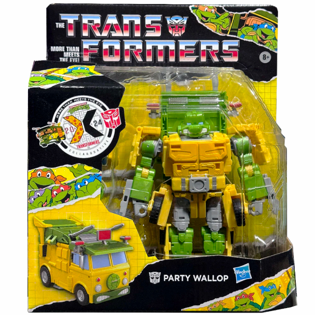 トランスフォーマー X ティーンエイジ・ミュータント・ニンジャ・タートルズ コラボシリーズ 2024 マッシュアップ パーティー・ワロップ