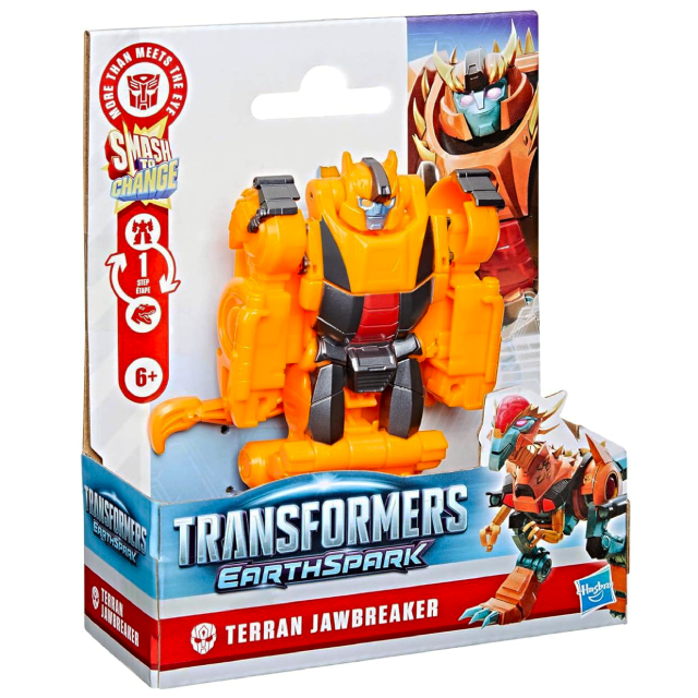 ハズブロ トランスフォーマー アーススパーク ワンステップ・チェンジャーズ テラン・ジョウブレイカー