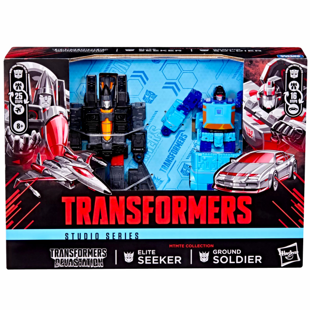 ハズブロ トランスフォーマー 2025 MTMTE コレクション スタジオシリーズ 2パック 『トランスフォーマー：デバステーション』 グラウンドソルジャー & エリートシーカー
