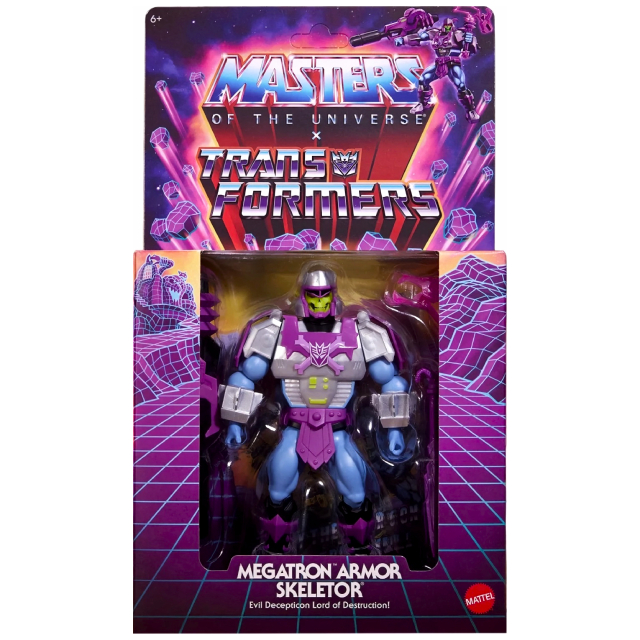 【新品未開封】トランスフォーマー マスターズ・オブ・ユニバース メガトロン マテル トランスフォーマー x マスターズ・オブ・ユニバース コラボ