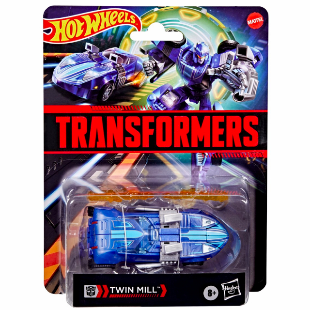 ハズブロ トランスフォーマー X ホットウィール コラボシリーズ 2025 マッシュアップ デラックスクラス ツインミル