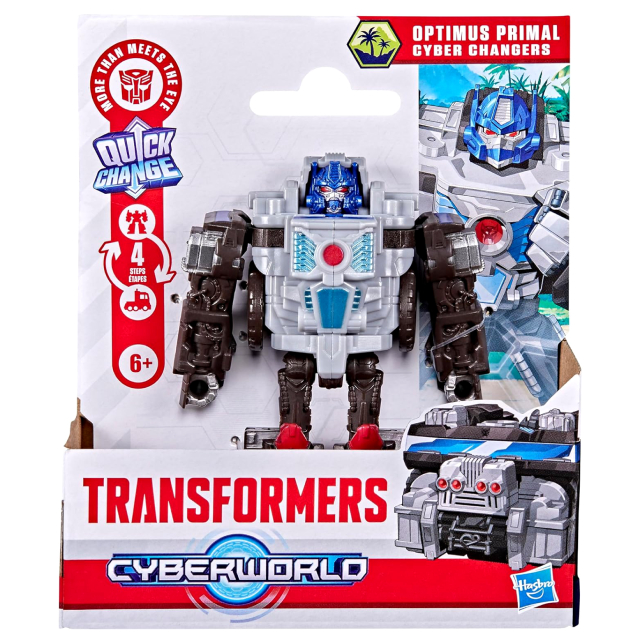 ハズブロ トランスフォーマー 2025 サイバーワールド サイバーチェンジャーズ オプティマスプライマル 【パッケージダメージあり】
