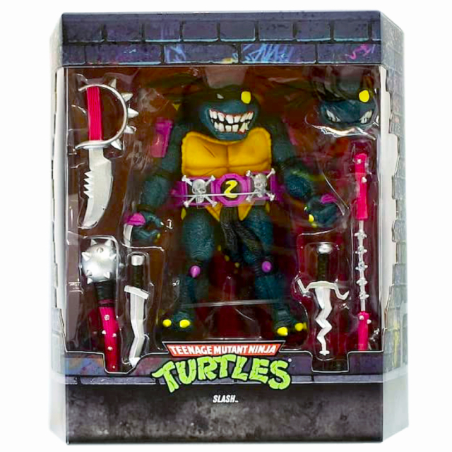 ティーンエイジ・ミュータント・ニンジャ・タートルズ オリジナルシリーズ スーパー7 7インチ アルティメット アクションフィギュア スラッシュ