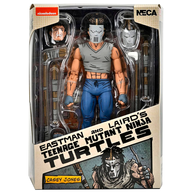 【新品未開封】NECA ニンジャタートルズ ケイシー・ジョーンズ フィギュア ティーンエイジ・ミュータント・ニンジャ・タートルズ ミラージュ