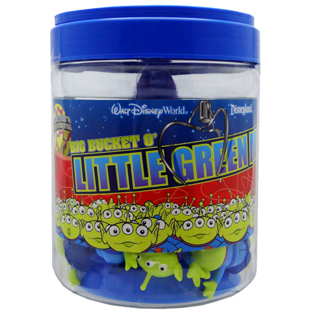 ディズニー ピクサー トイ ストーリー Usディズニーパーク限定 リトルグリーンメン スペースエイリアン 25体入り ビッグバケット